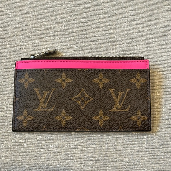 Louis Vuitton Card Coin Holder Wallet Fuchsia - Picture 6 of 12